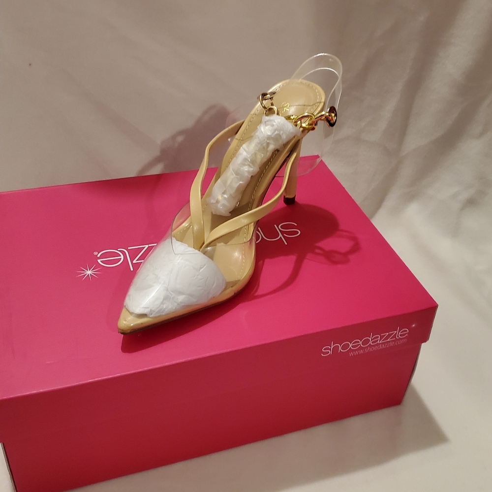 Beige pump - Picture 6 of 8